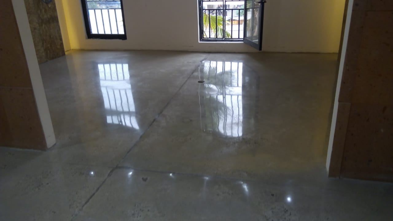 Concreto pulido residencial