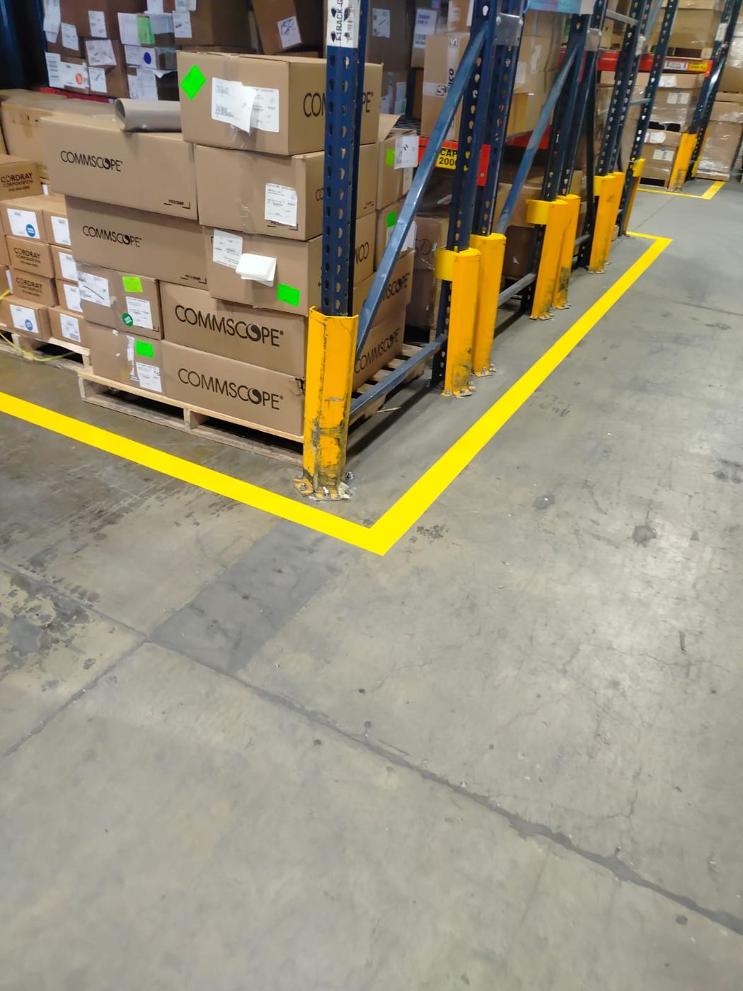 Delimitación de racks